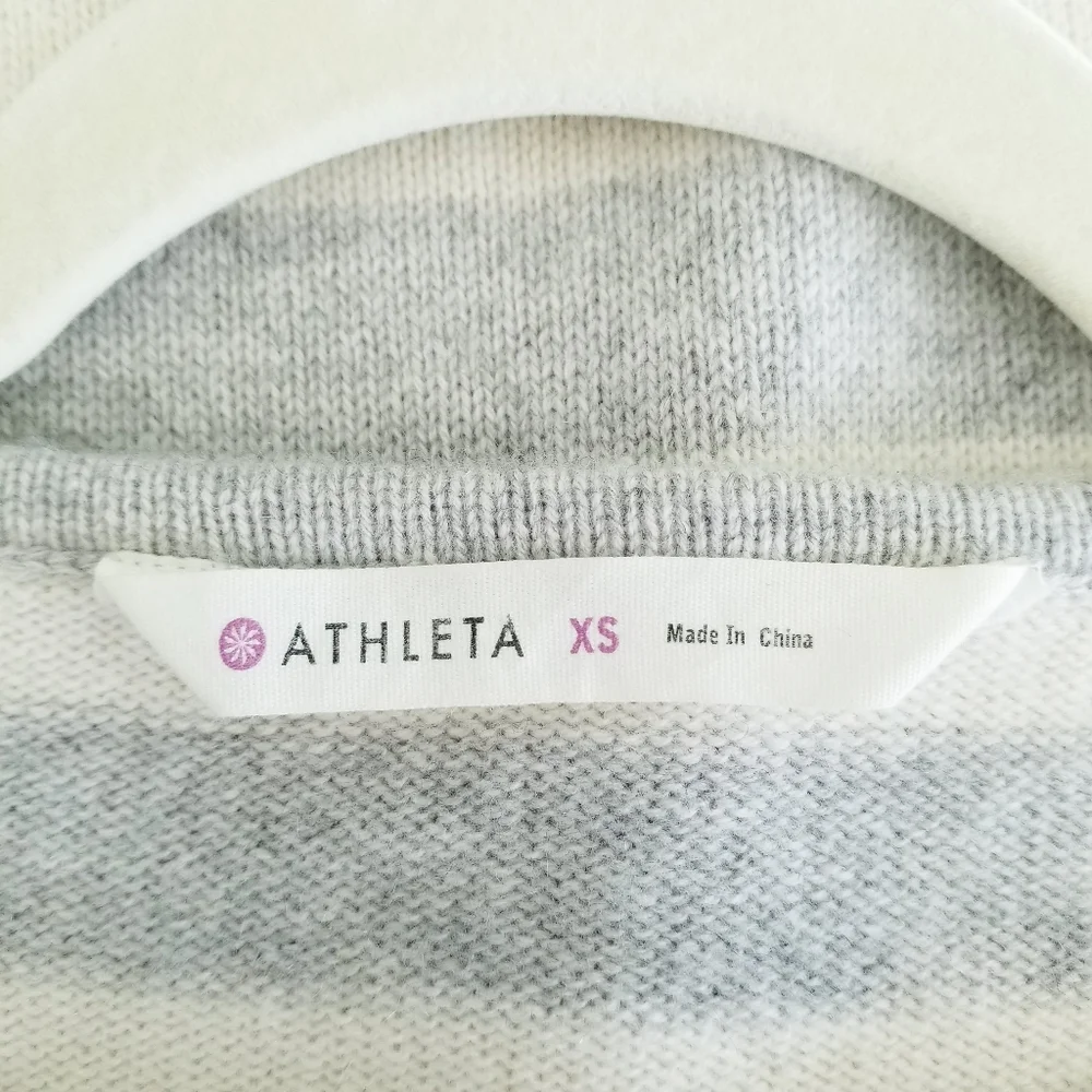 Athleta gray cream